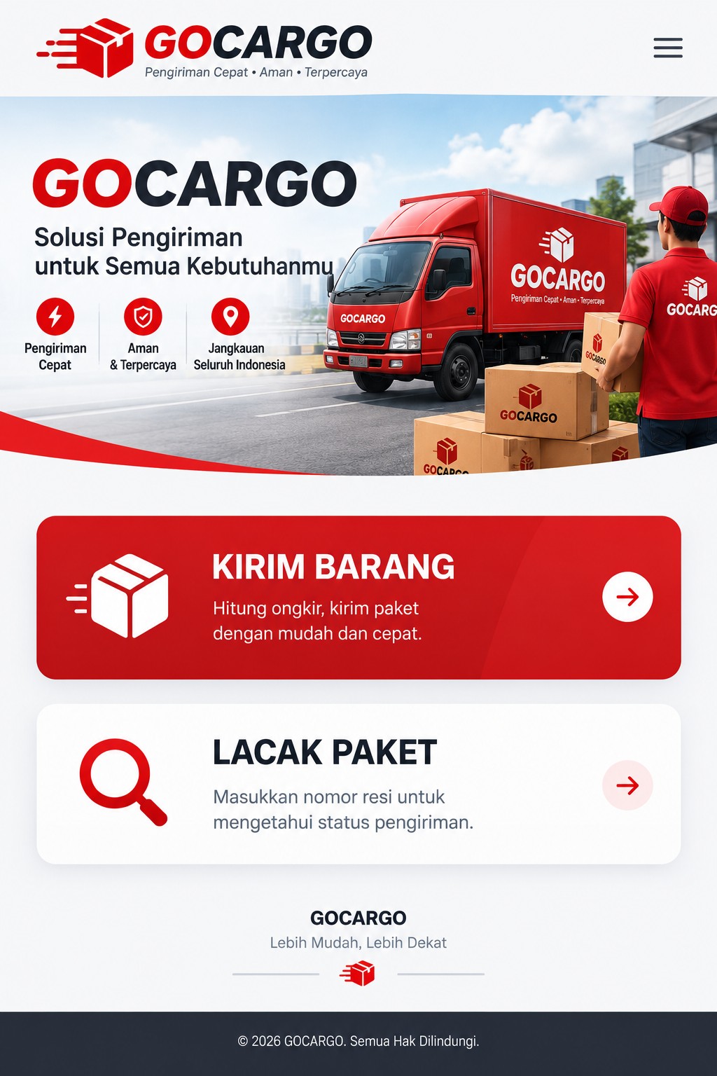 GOCARGO pengiriman